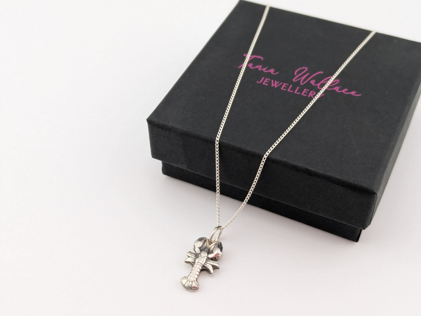 Sterling Silver Lobster Pendant