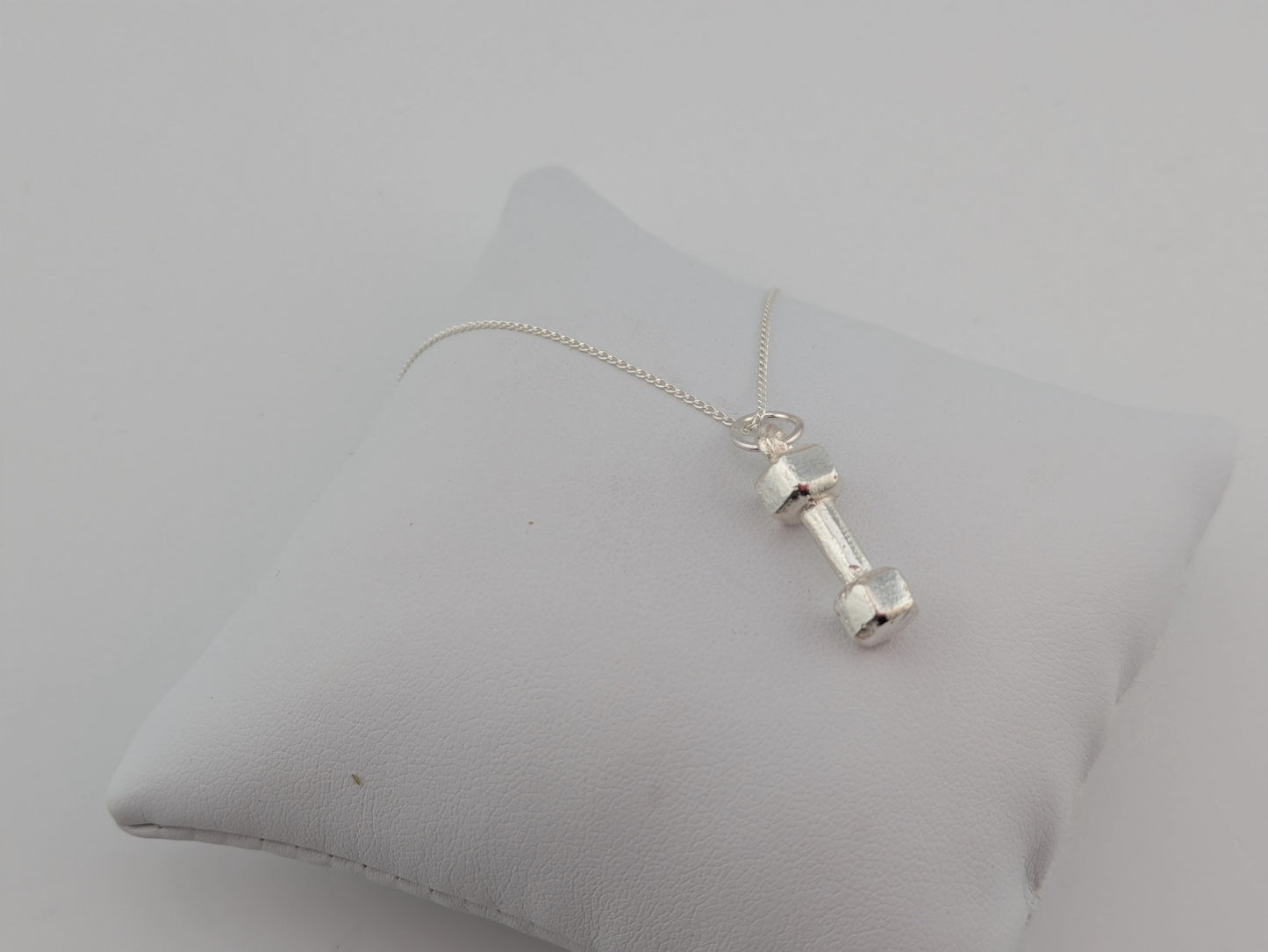 Mini Weight Sterling Silver Pendant