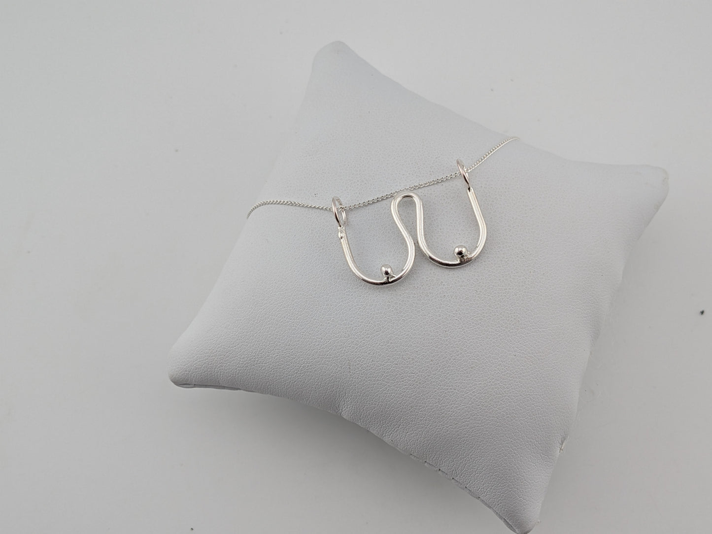 Sterling Silver Boobs Pendant