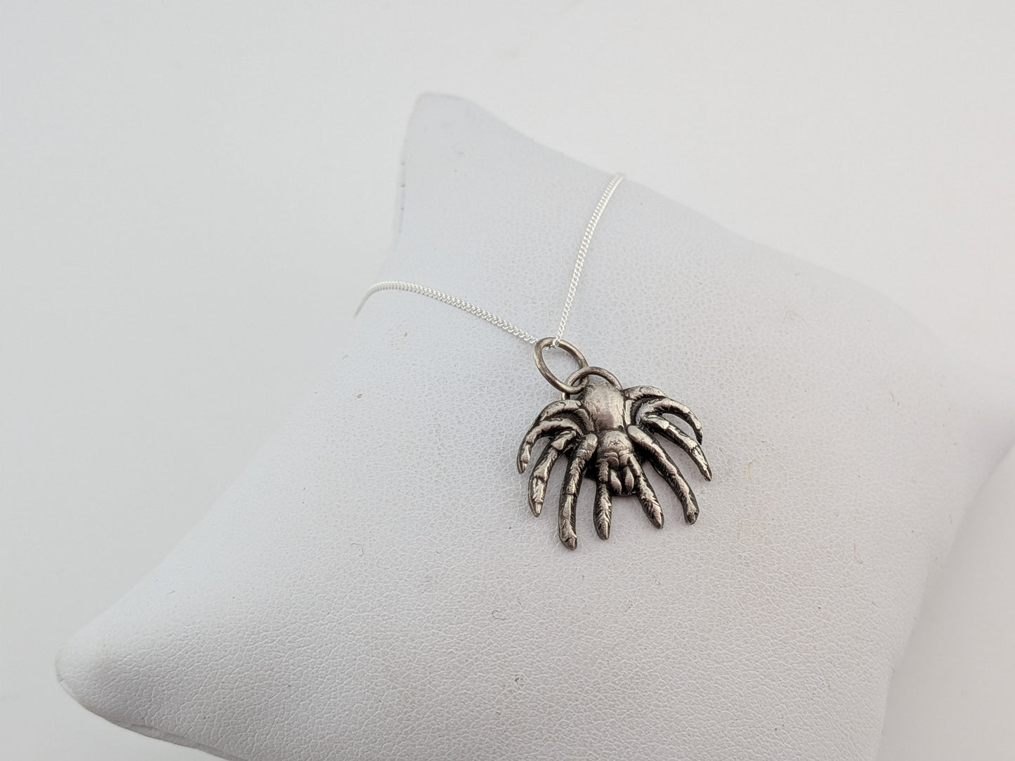 Sterling Silver Tarantula Spider Pendant