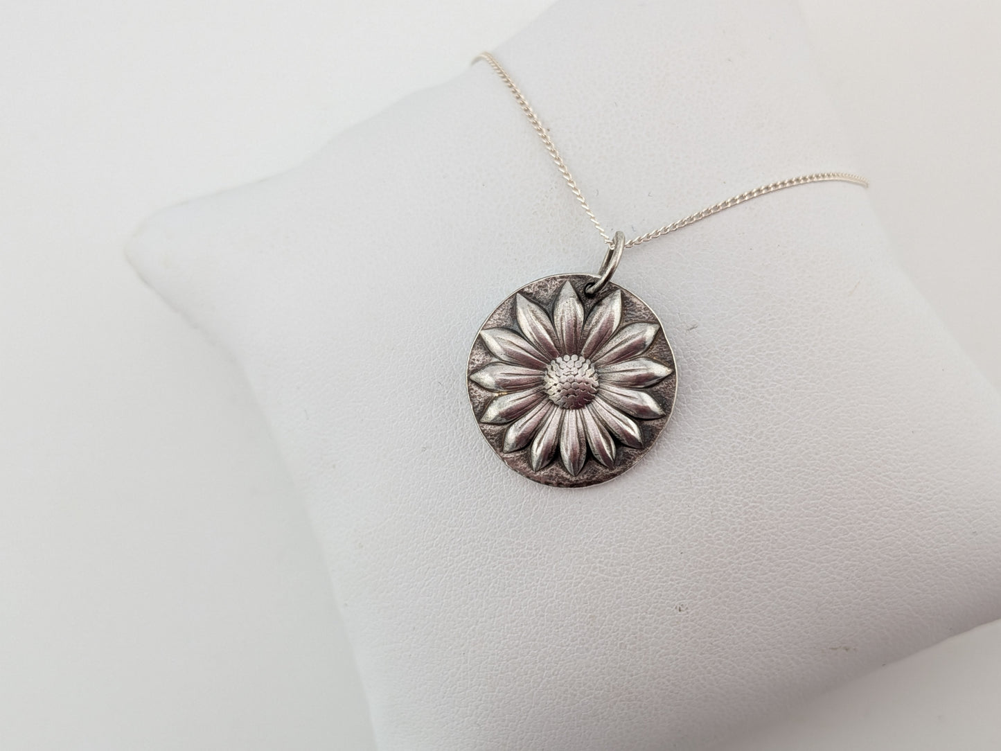 Large 3D Flower Pendant