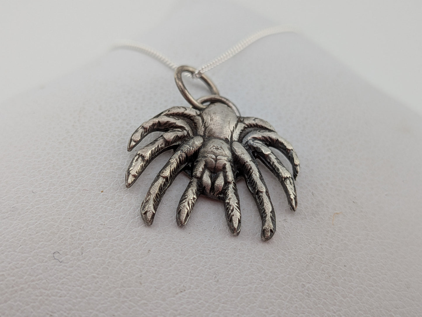 Sterling Silver Tarantula Spider Pendant