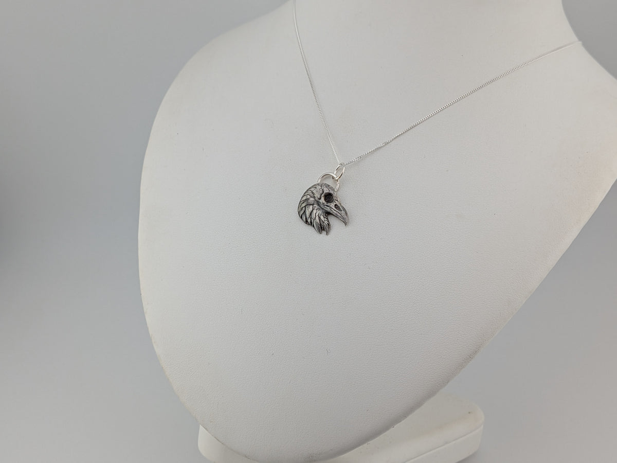 Raven Skull Pendant