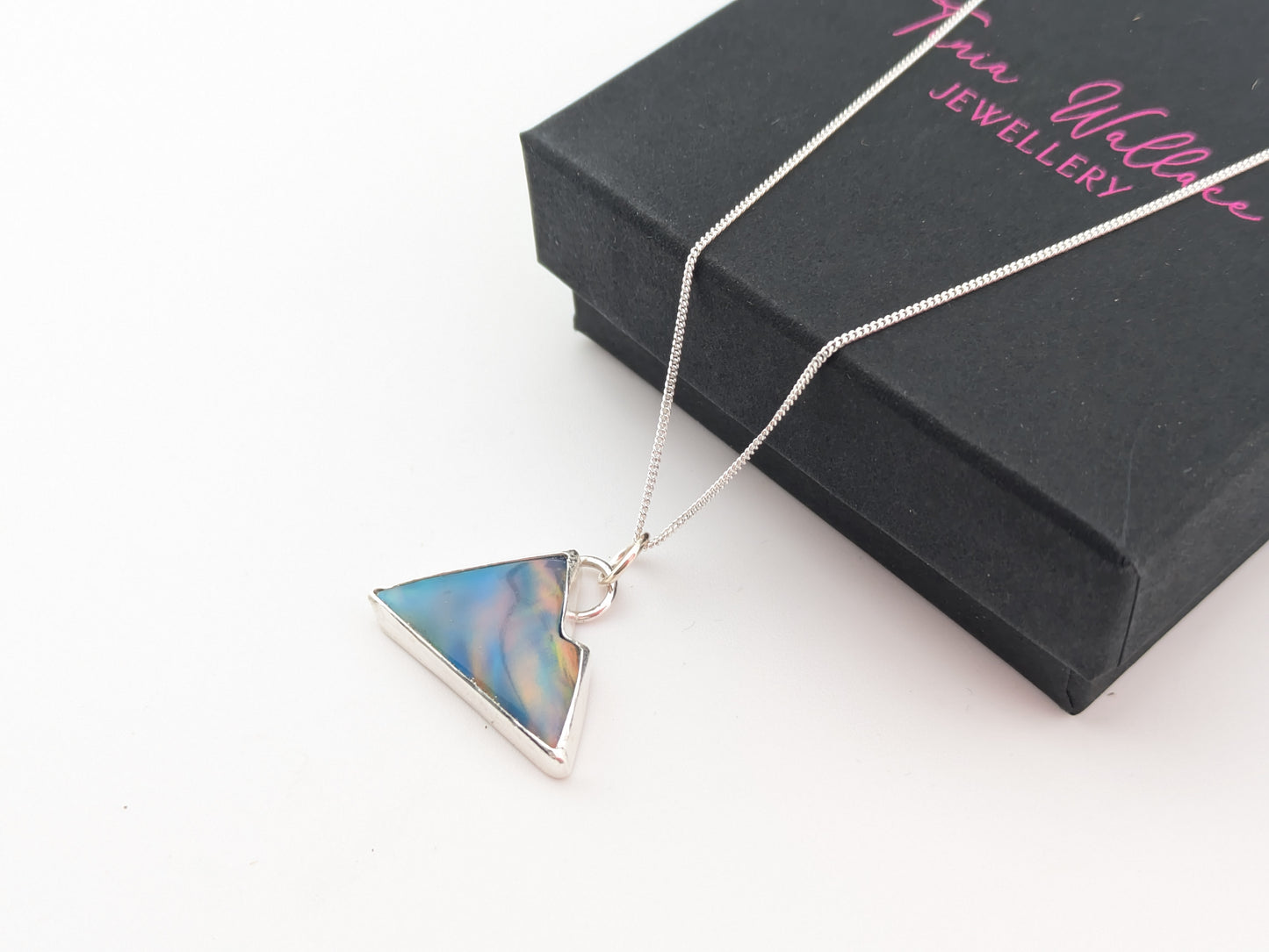 Aurora Opal Mountain Pendant