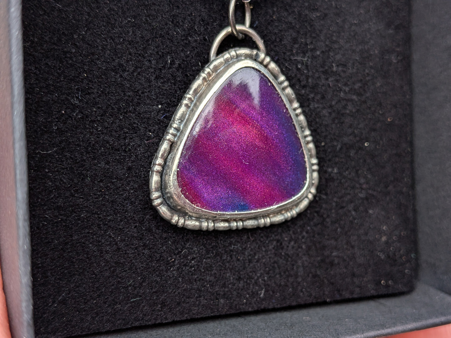 Purple Bowlerite Pendant