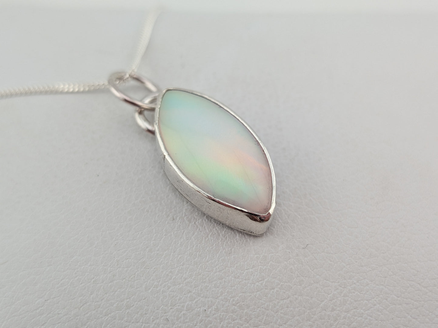 Small Aurora Opal Pendant