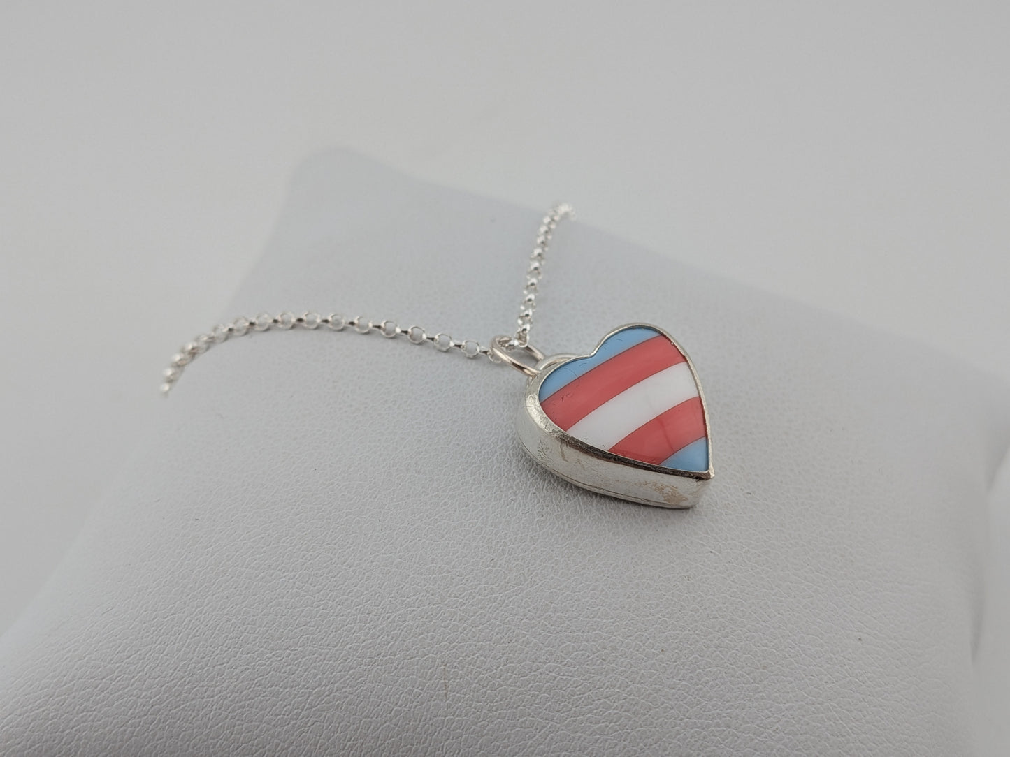 Trans Heart Pendant