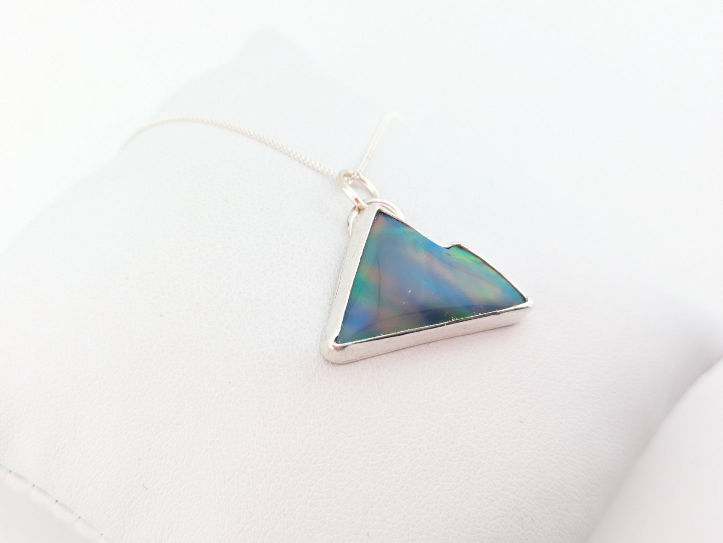 Aurora Opal Mountain Pendant