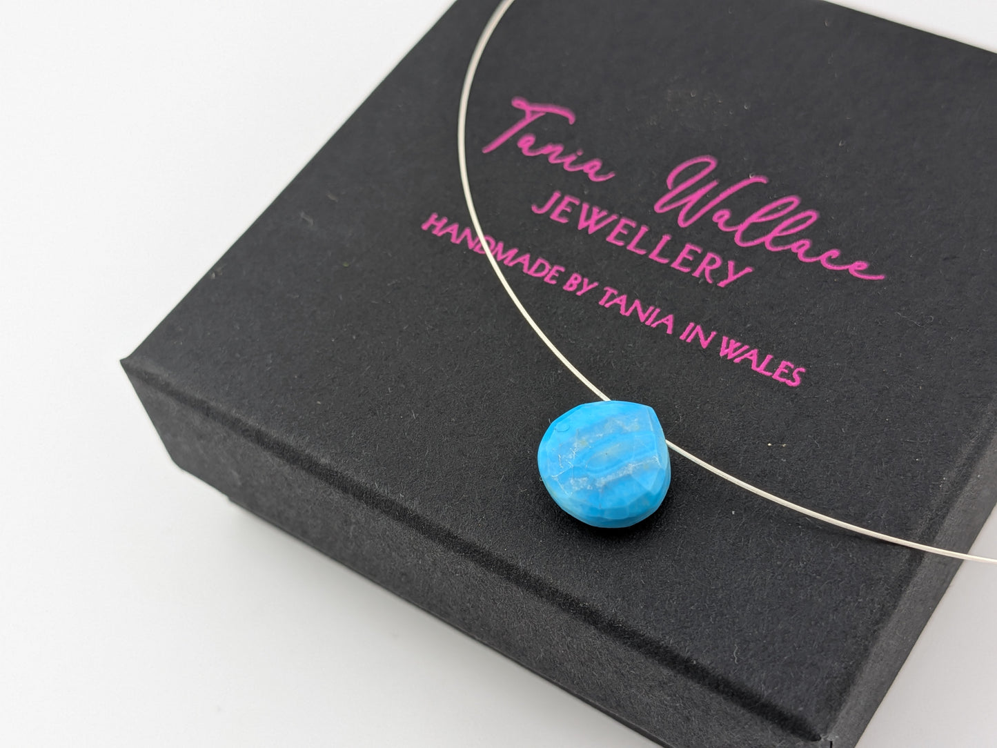 Blue Howlite Necklace
