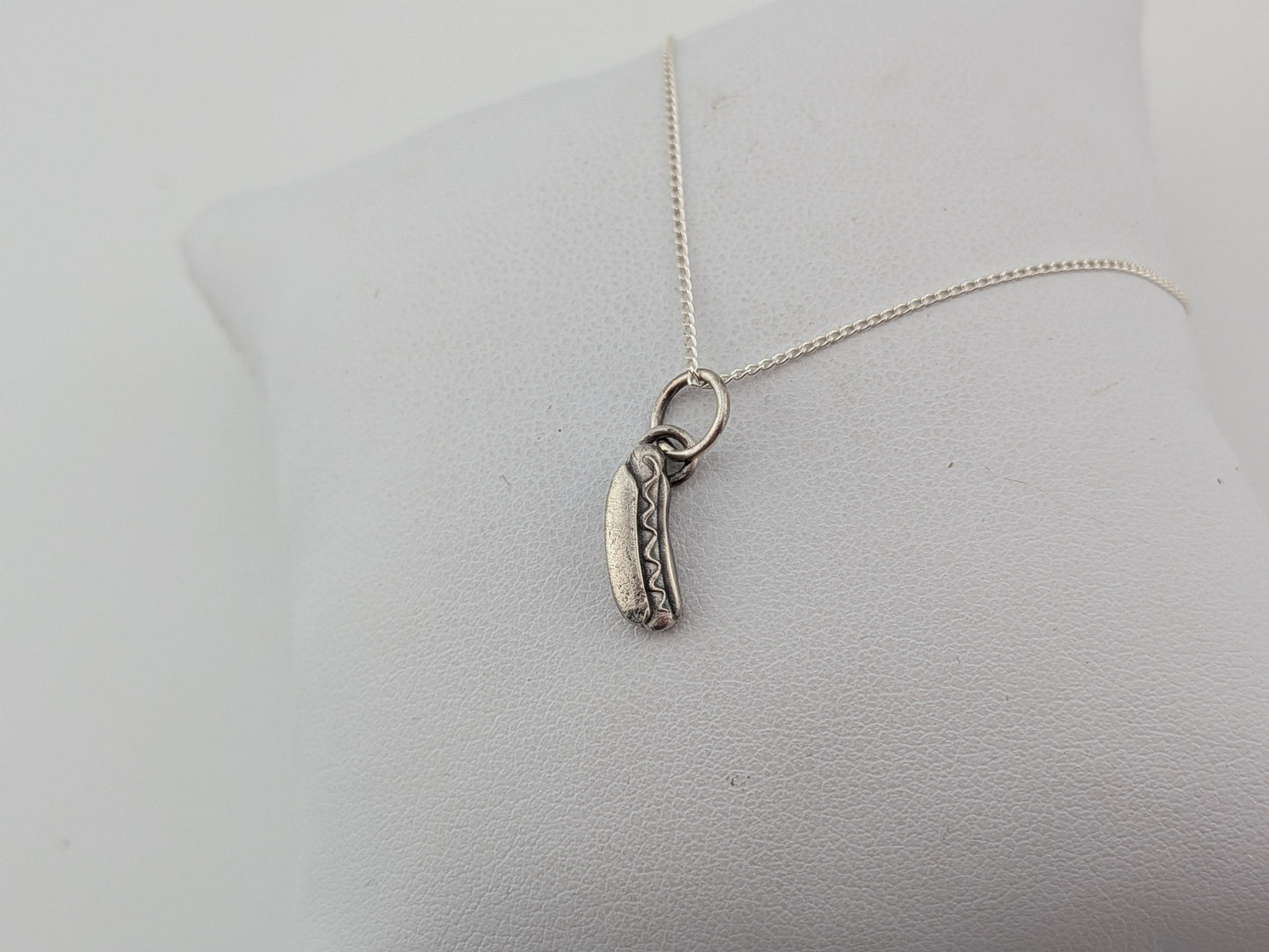 Sterling Silver Fast Food Pendant