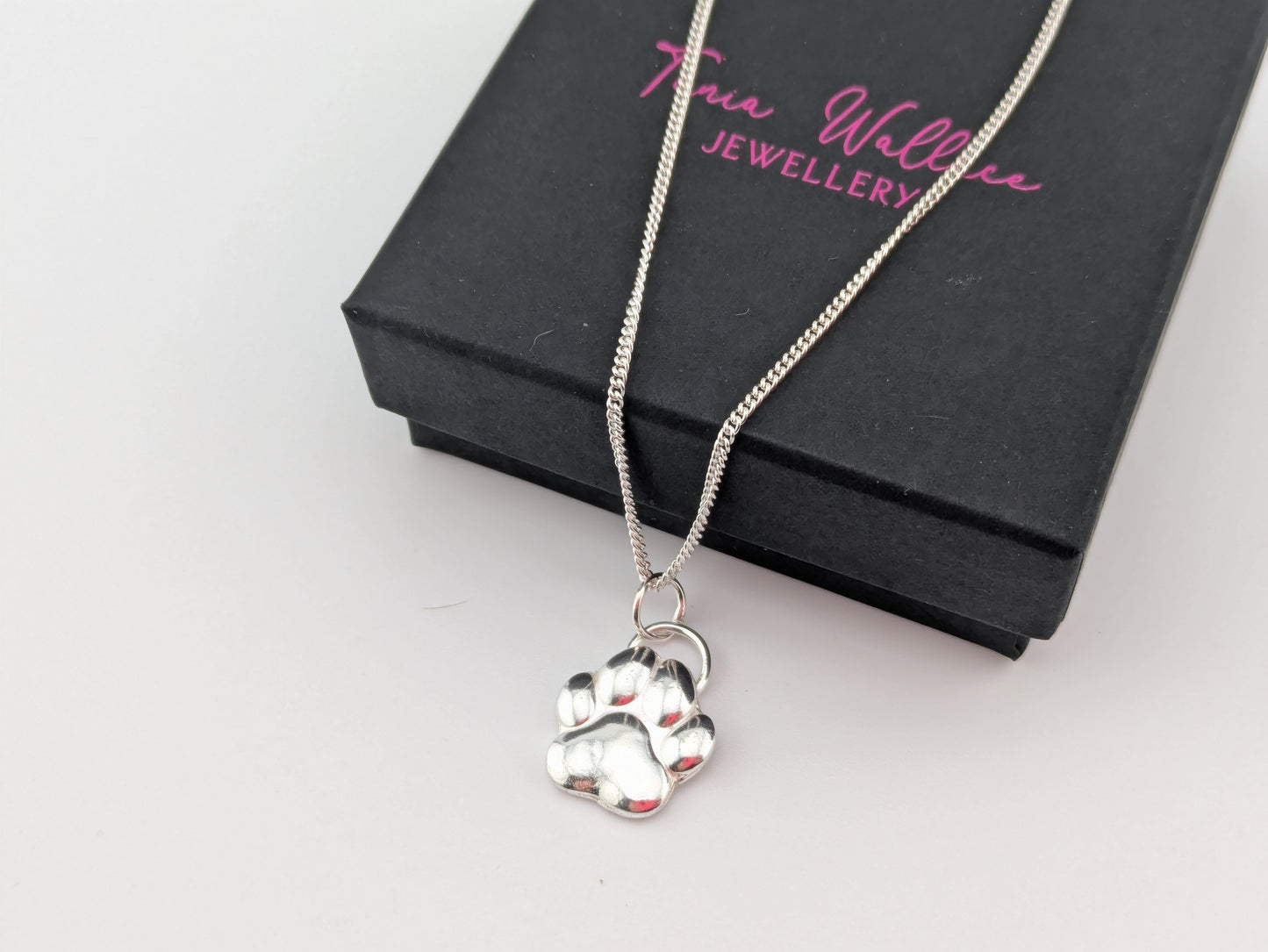 3D Paw Print Pendant