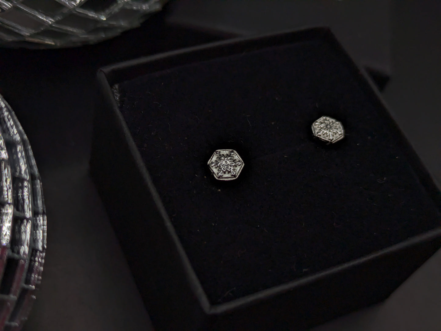 Elegant Snowflake Studs