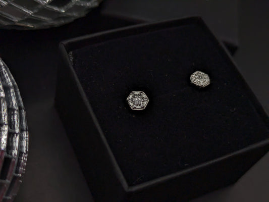 Elegant Snowflake Studs