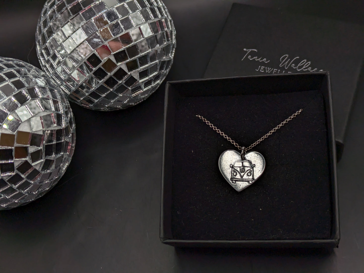 Campervan Heart Pendant