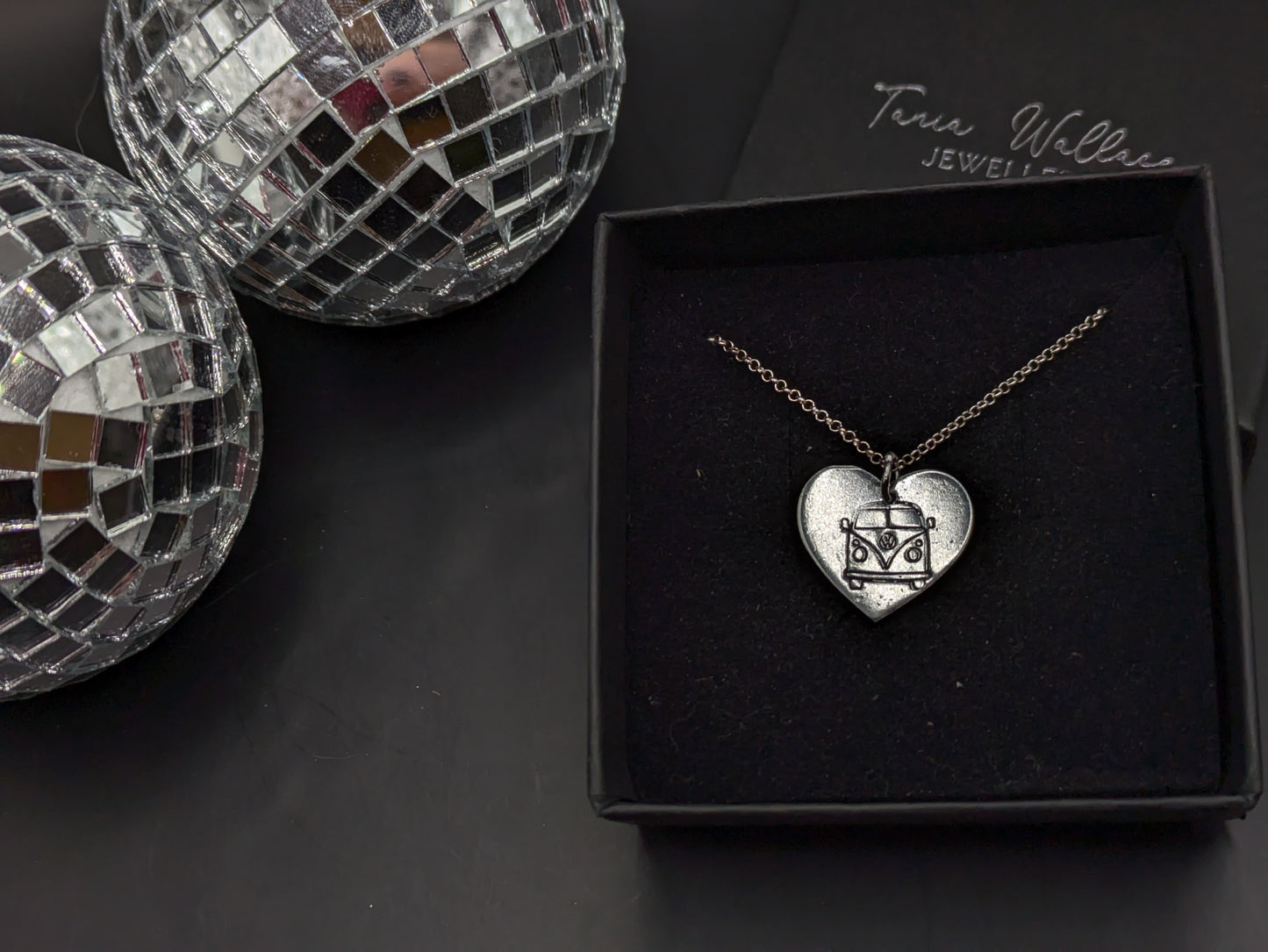 Campervan Heart Pendant