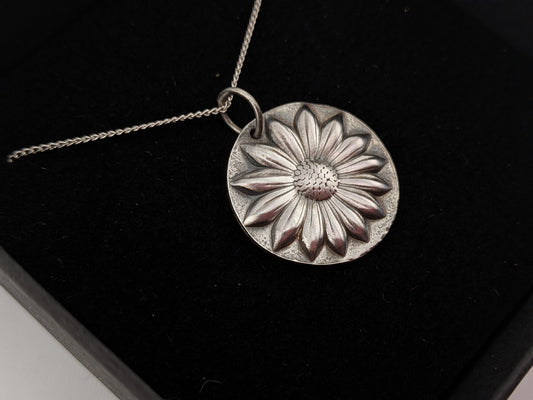 Large 3D Flower Pendant