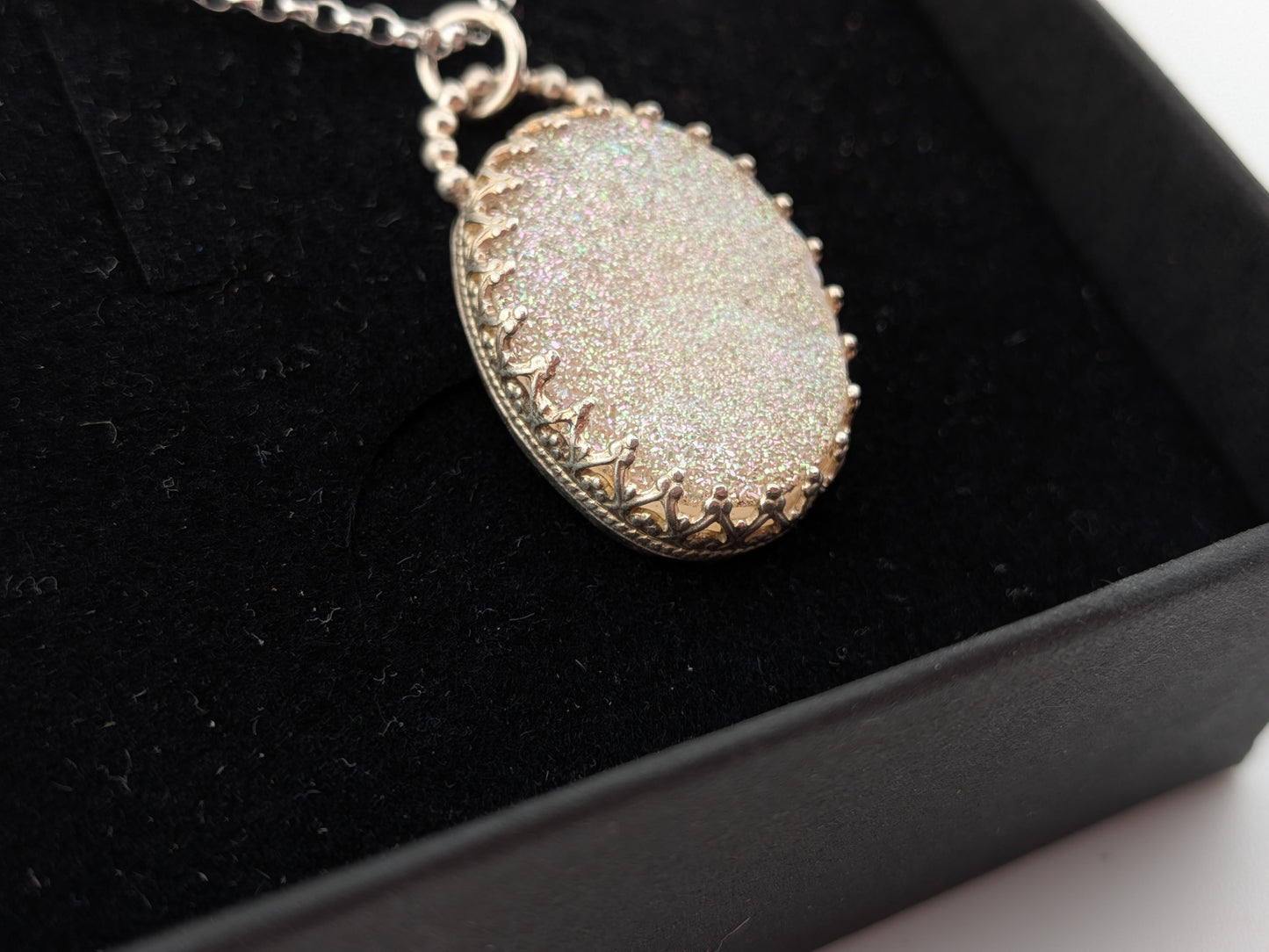 Druzy Quartz Pendant
