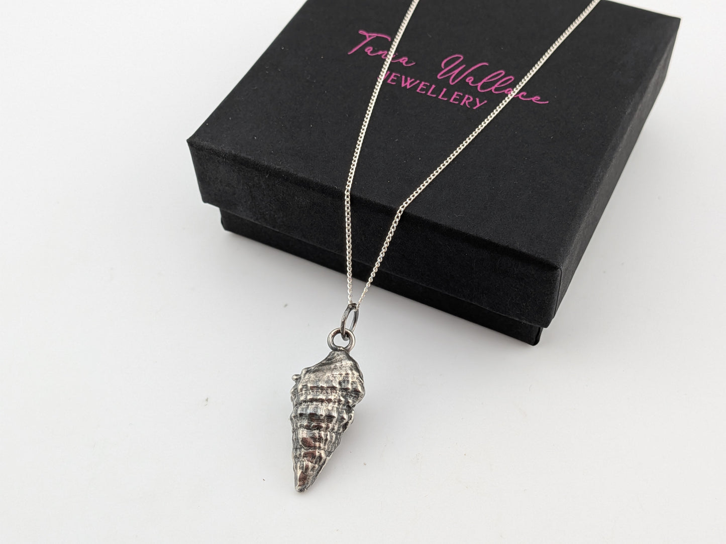 Sand Cast Shell Pendant *pre-order*