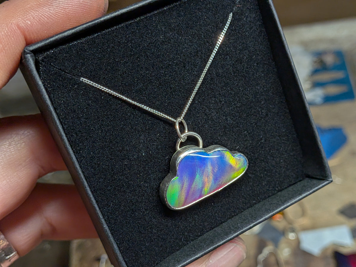 Aurora Opal Cloud Pendant
