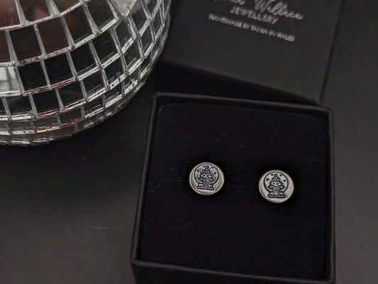Snow Globe Studs