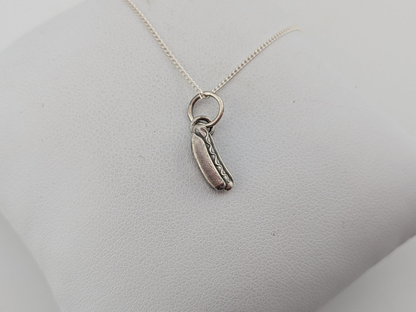 Sterling Silver Fast Food Pendant