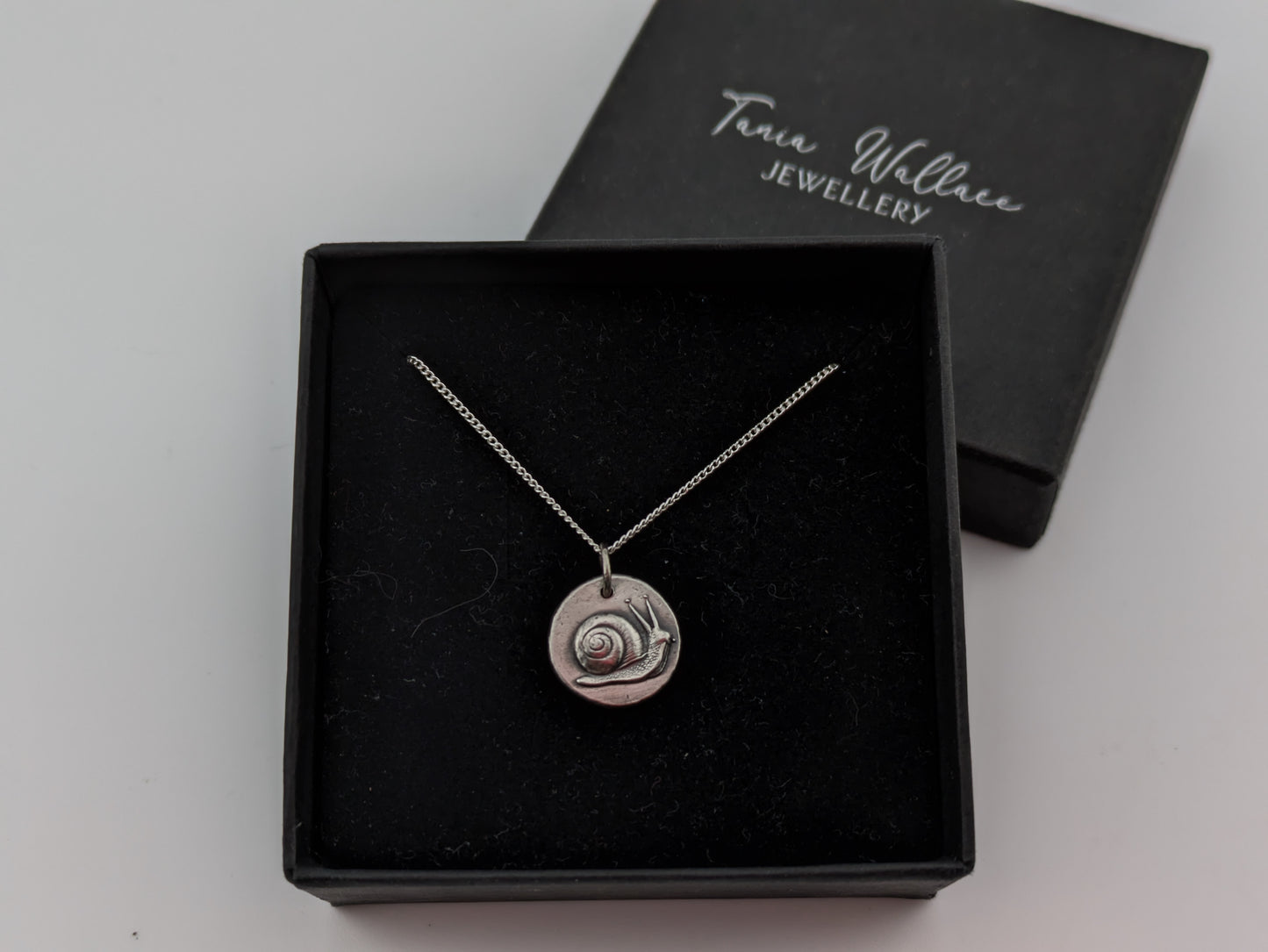 Sterling Silver Snail Pendant