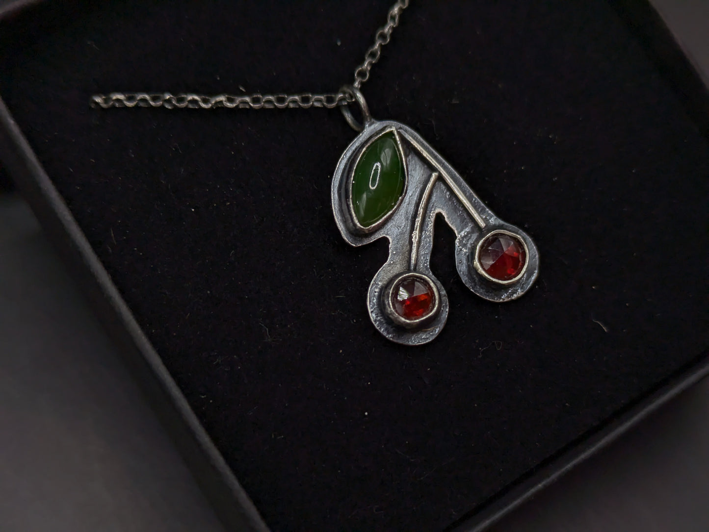 Cherry Gemstone Pendant