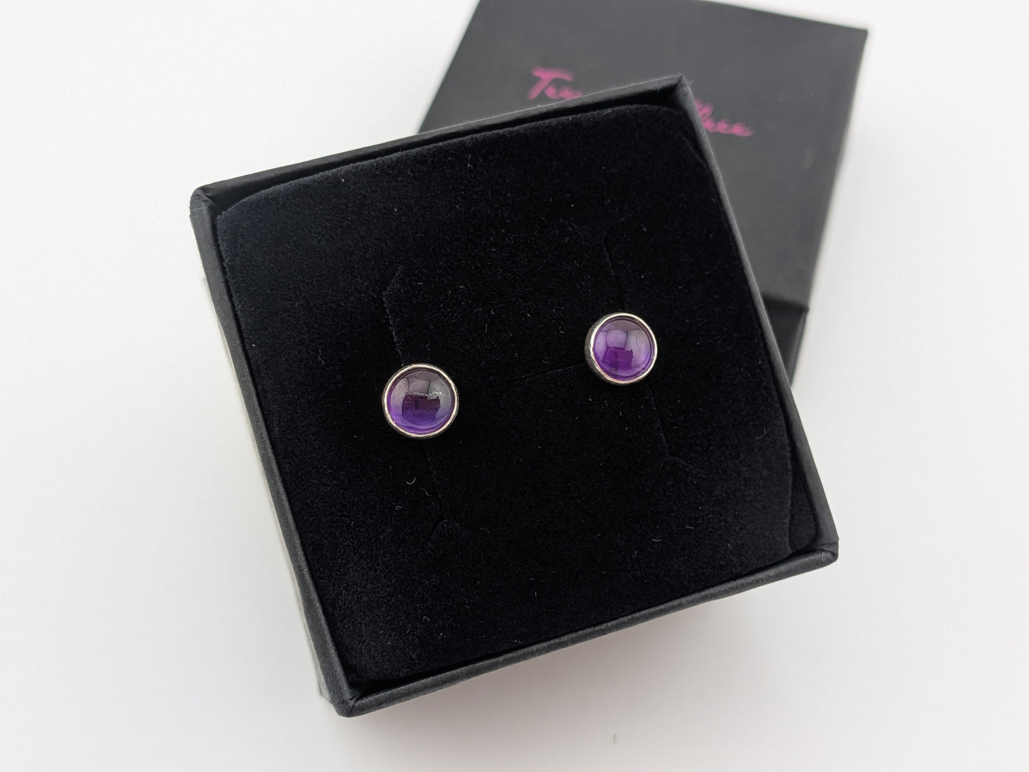 Amethyst Studs