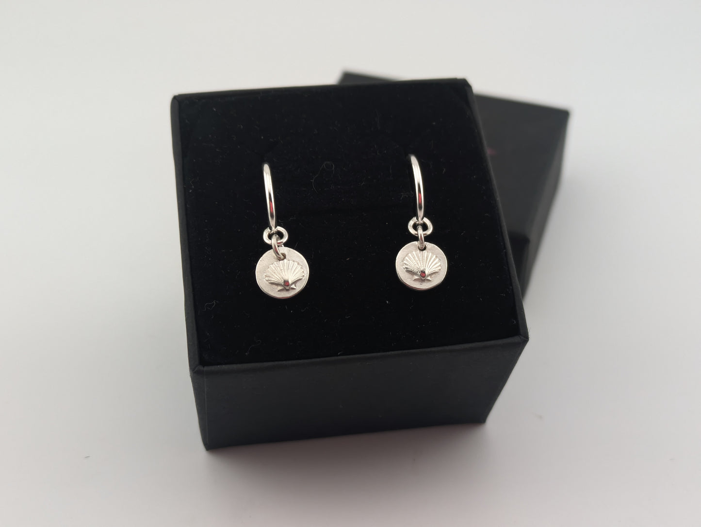 Sea Shell Drop Hoops