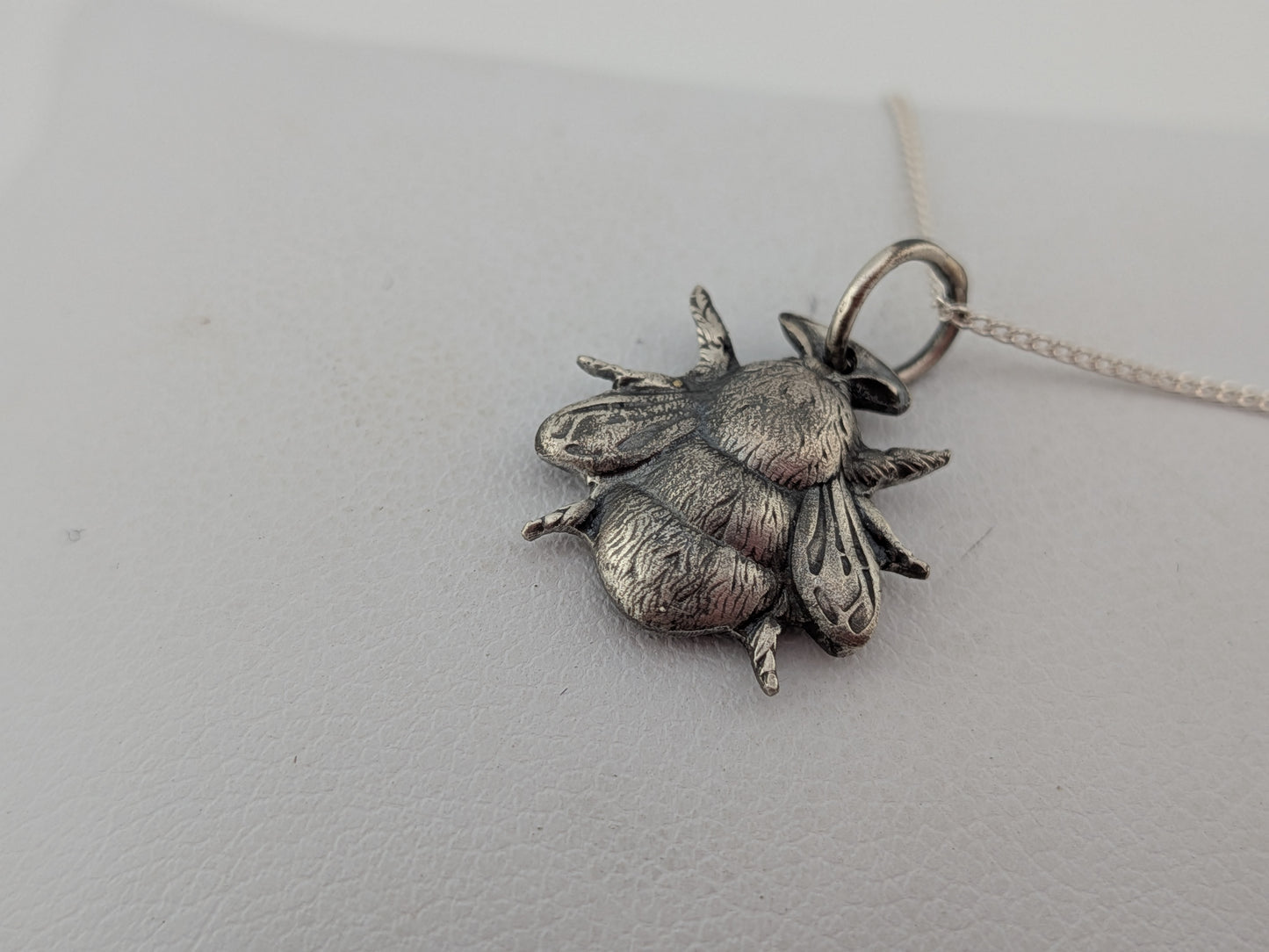 Sterling Silver Bee Pendant