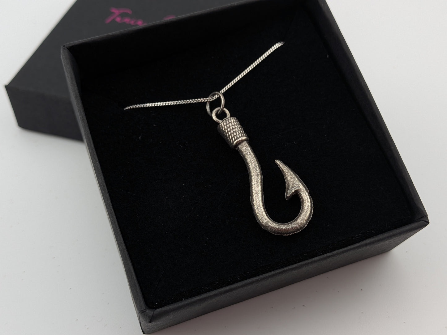 * pre order* Fish Hook Pendant