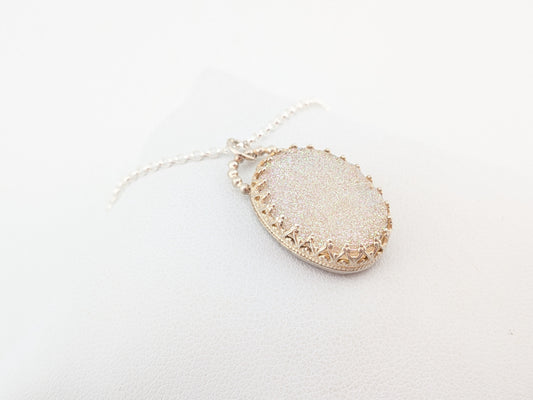 Druzy Quartz Pendant
