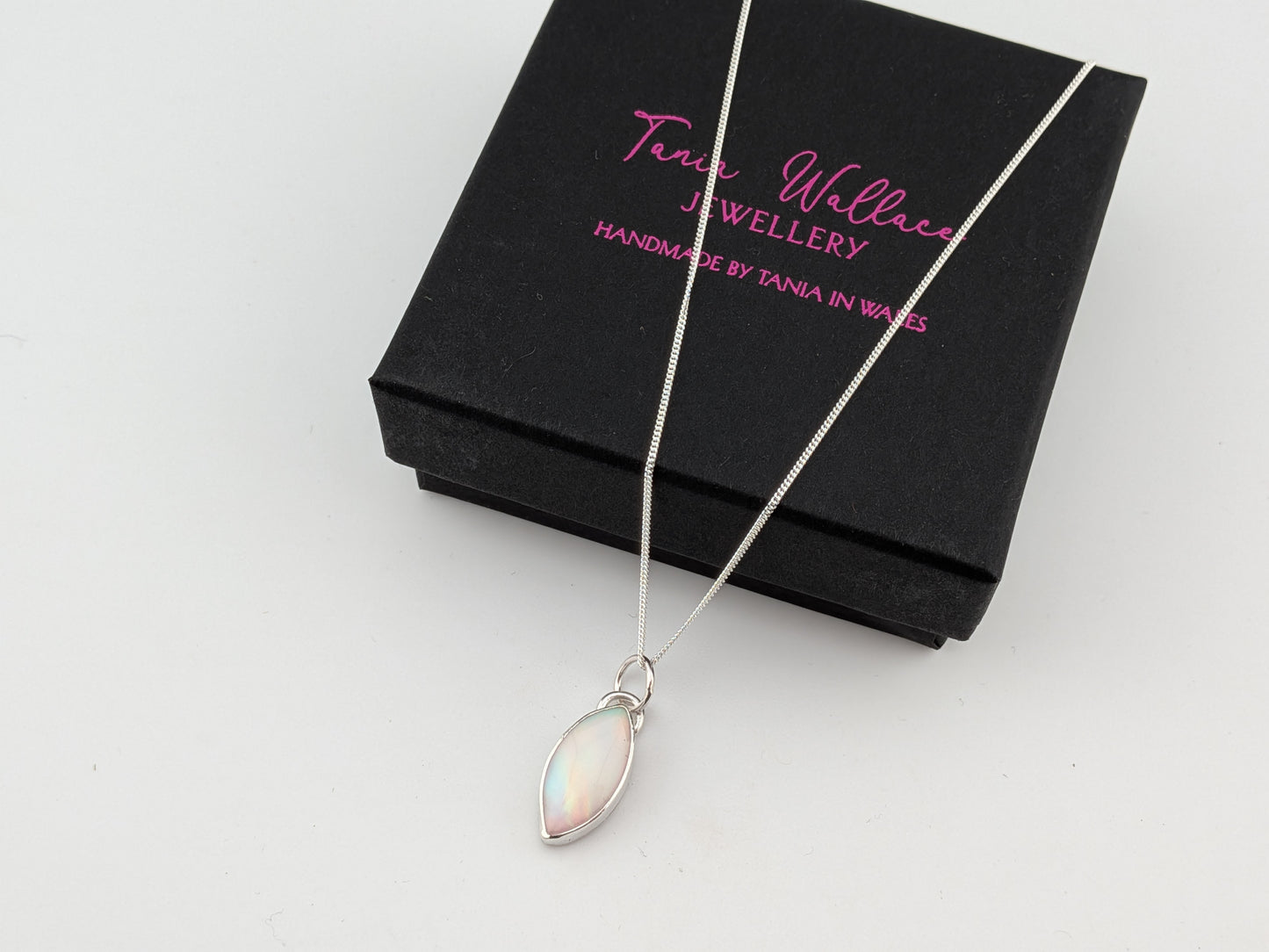 Small Aurora Opal Pendant