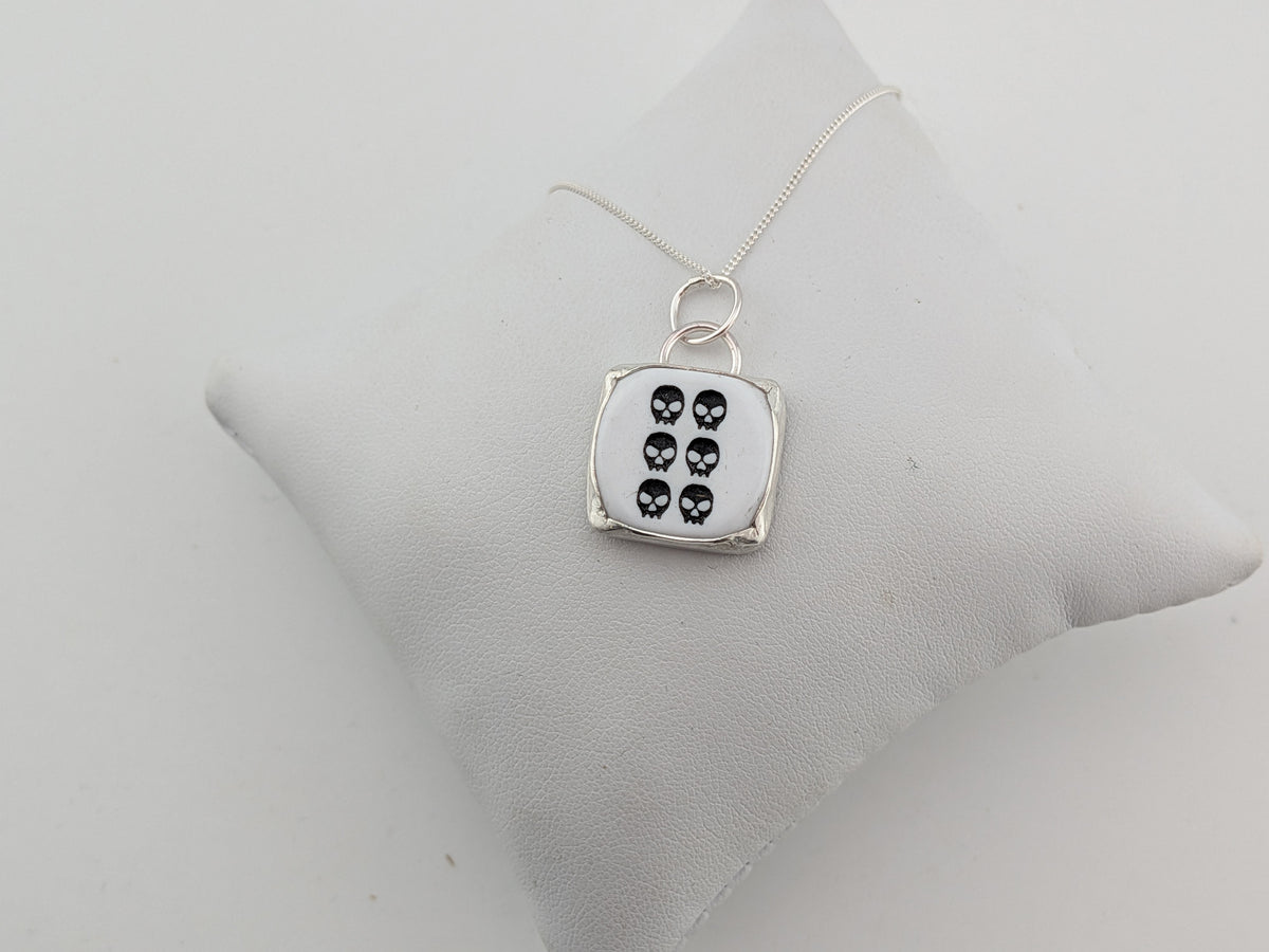 Skull Dice Necklace