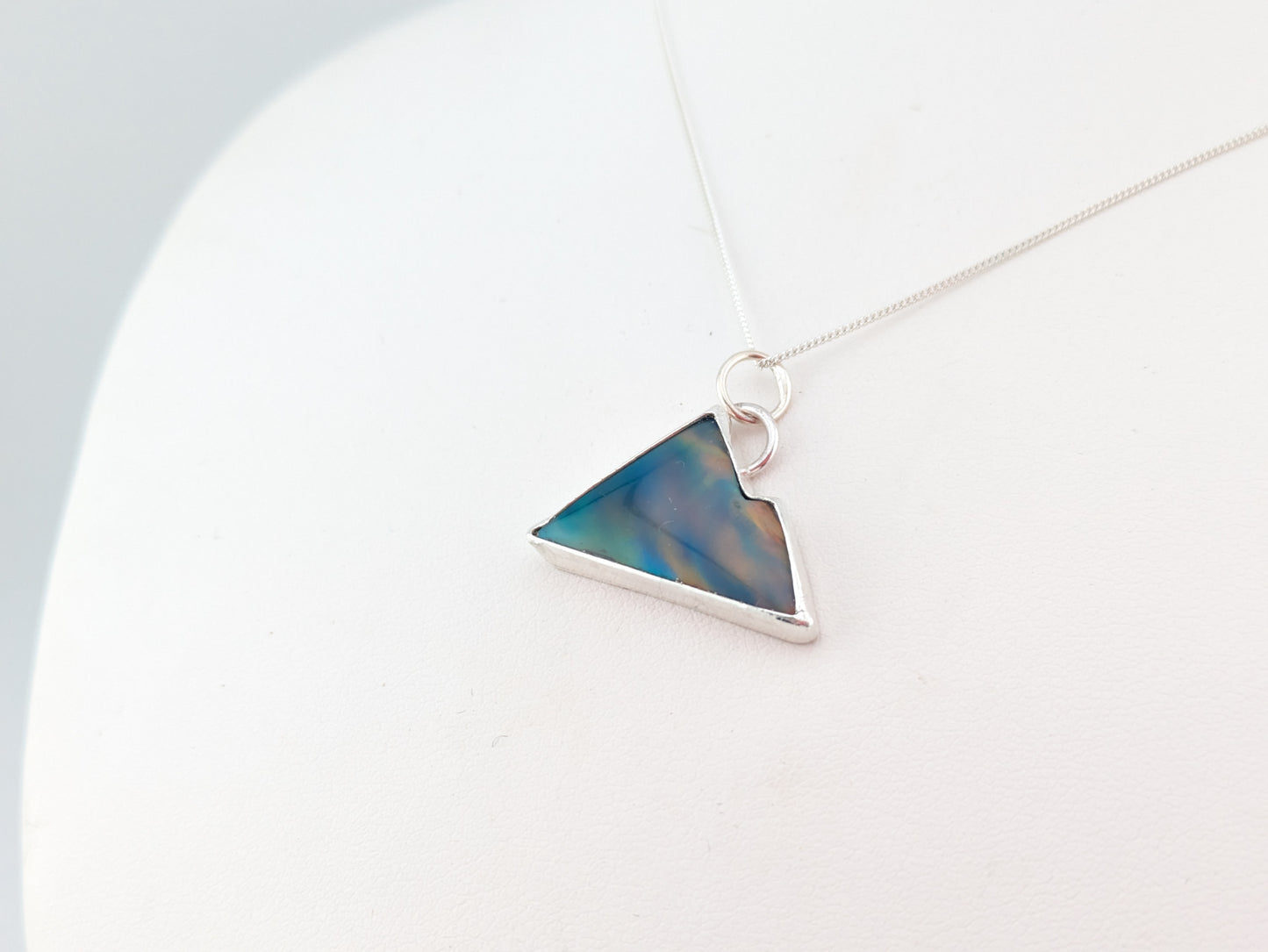Aurora Opal Mountain Pendant