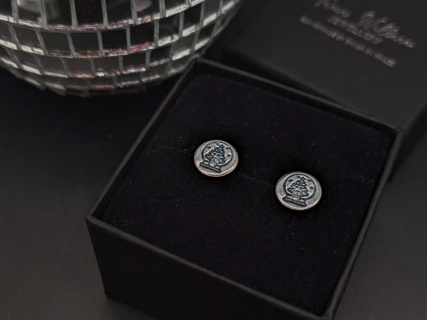 Snow Globe Studs
